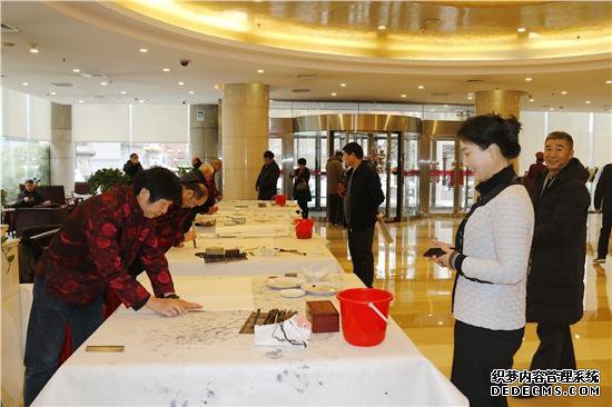 第十九期国粹书画进百姓家书画展在北京紫玉饭店举行